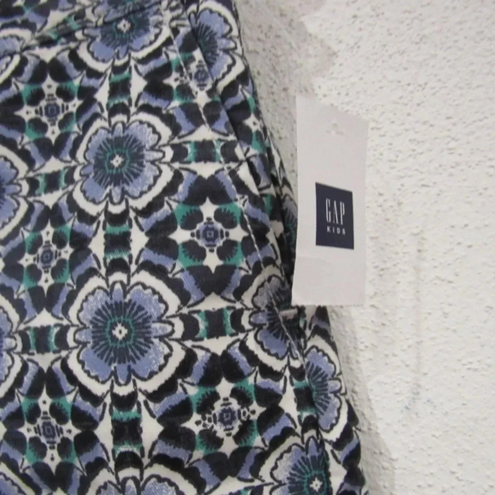 NWT Gap Geometric Print Midi Shorts Size 7